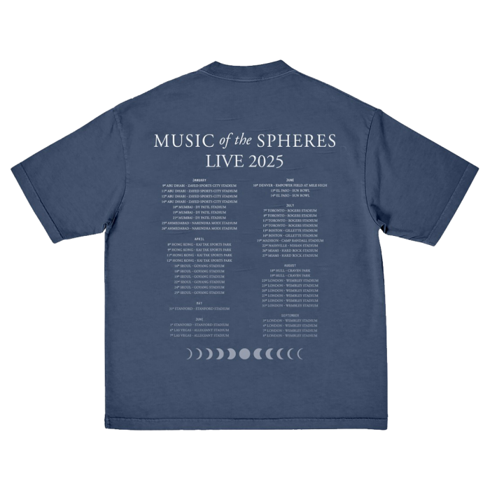 2025 MUSIC OF THE SPHERES BAND PHOTO TEE